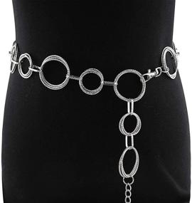 img 1 attached to BAOKELAN Ring Chain Dresses 53 1IN Women's Accessories for Belts