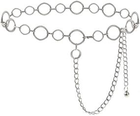 img 4 attached to BAOKELAN Ring Chain Dresses 53 1IN Women's Accessories for Belts