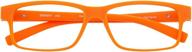 🥕 didinsky carrot 0.0 - thyssen: blue light blocking computer readers with rubber touch flexible temple and anti glare glasses for men and women logo