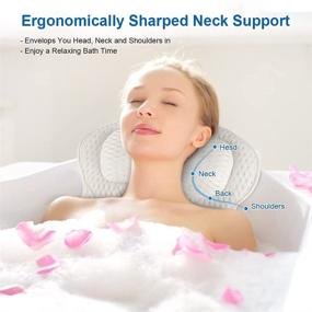 img 3 attached to Bathtub Technology Suction Ergonomic Shoulder