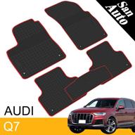 san auto rubber weather odorless interior accessories and floor mats & cargo liners logo