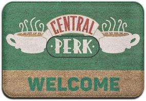 img 3 attached to Central Perk Door Mat for Campers - Welcome Mat 23.6" X 15.7
