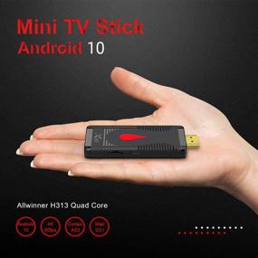 img 3 attached to 📺 Sofobod X96 S400 Android 10.0 Smart TV Stick: 2GB RAM, 16GB ROM, Quad Core CPU, 2.4GHz WiFi, 3D/4K UHD/H.265/HDR Smart TV Box