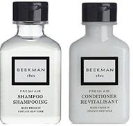 beekman 1802 fresh air shampoo & conditioner lot of 16 bundle - 8 of each logo