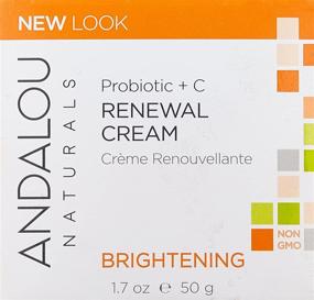 img 2 attached to Andalou Naturals Probiotic C Renewal 🌿 Face Cream 50 ml, 1.7 Fl Oz