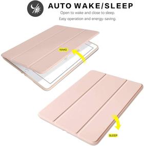 img 1 attached to 📱 BENTOBEN Slim Pink iPad Air 10.5" Case (3rd Gen) with Pencil Holder - Premium Protective Tablet Case for Apple iPad Air 3 10.5, 2019/ iPad Pro 10.5, 2017 - Auto Sleep/Wake Feature