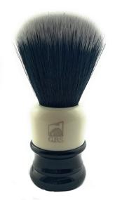 img 3 attached to 🪒 G.B.S Classic Synthetic Shaving Brush - Vegan Brush for Men's, Creates Lather Safety Razor, Wet Shaver's Choice Soft Bristles Pack 1 (Tuxedo) 21 MM Knot 100 mm (4" all)