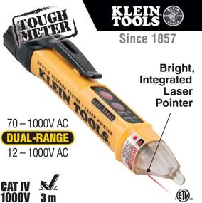 img 3 attached to ⚡️ Klein Tools NCVT5RECALL: Dual-Range Voltage Tester with Laser Pointer, Visual & Audible Alerts