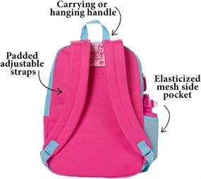 img 1 attached to 🎒 Girls Nickelodeon Backpack Lunch Set