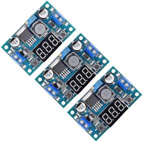 img 4 attached to 💡 Valefod LM2596 DC to DC Voltage Regulator 3 Pack - Efficient Buck Converter with LED Display