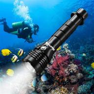 bluefire professional flashlight submarine underwater logo