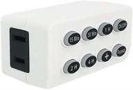 uninex ps97: smart digital countdown timer with repeat function, lighted buttons, ul listed – perfect for single ac outlet logo