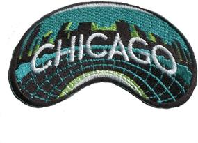 img 2 attached to 🌍 Vagabond Heart Chicago Travel Patch: Perfect Souvenir for Adventurous Backpack Travellers