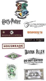 img 3 attached to 🔮 Harry Potter Wizarding World Vinyl Stickers Set- 50 Conquest Journals, Indoor/Outdoor Use, Waterproof, UV Resistant. Ideal for Gadgets, Potterfying Everything.
