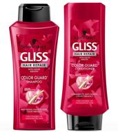 🌈 gliss color guard set: shampoo and conditioner for colored or highlighted hair - set of 2 logo