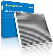 philtop cp374 cf10374 be-374 cabin air filter with activated carbon - tacoma dart vibe - 1 pack logo