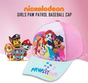 img 3 attached to 🐾 Adorable Nickelodeon Paw Patrol Baseball Cap for Toddler Girls (Ages 2-4)