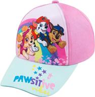 🐾 adorable nickelodeon paw patrol baseball cap for toddler girls (ages 2-4) logo