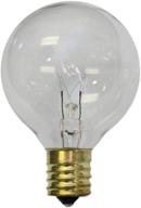 replacement globe light bulb clear logo