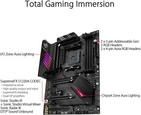 img 1 attached to ASUS ROG Strix B550-XE Gaming WiFi: Premium ATX Gaming Motherboard with PCIe 4.0 and Gen 4 Card