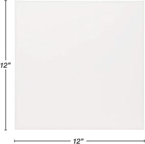 img 3 attached to 🔘 Samsill 50 Pack 12x12 Clear Acetate Sheets - Ideal for Cricut, Stencils, Cards, Journals, and Crafts. [7 mil, Flexible Clear Craft Plastic].