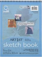 artists sketch unruled white sheets logo