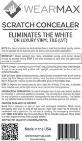 img 1 attached to 🔍 Luxury Vinyl Tile (LVT) Flooring Scratch Concealer - Repair, Touch-up & Remover - Eliminate White Lines on LVT Floors