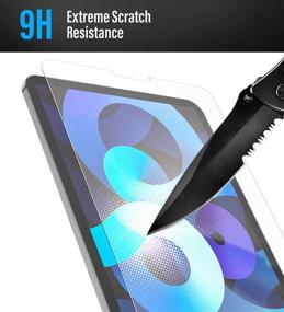 img 2 attached to 📱 Magglass Matte Screen Protector for iPad Air 4 (10.9 Inch) - Anti Glare Tempered Glass Screen Guard | Anti-Scratch & Bubble Free | Compatible with iPad Air 2019/2020