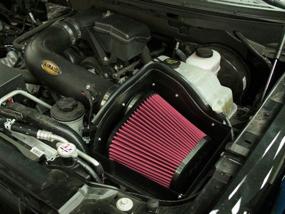 img 3 attached to 🚗 Airaid Cold Air Intake System for 2007-2014 FORD/LINCOLN: Boost Horsepower, Enhance Filtration - AIR-401-231