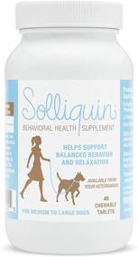 img 1 attached to 🐱 Solliquin Pet Behavior Supplement for Dogs & Cats