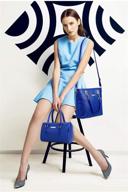 leather shoulder bags for women with crossbody and wallets - handbags with adjustable handles logo