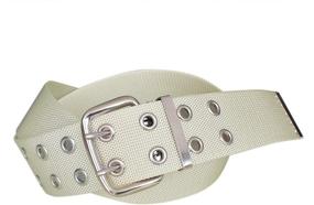 img 4 attached to 🔒 Nylon Nickeling Buckle: Top-Notch Men's Accessories for Belts by KASAJIMA