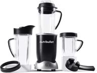 🥤 powerful nutribullet rx personal blender: ideal for shakes, smoothies, food prep & frozen blending with 1700w, 45oz capacity in black logo