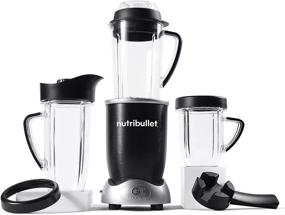 img 4 attached to 🥤 Powerful Nutribullet RX Personal Blender: Ideal for Shakes, Smoothies, Food Prep & Frozen Blending with 1700W, 45oz Capacity in Black