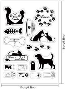 img 3 attached to GLOBLELAND Silicone Friends Decoration Scrapbooking