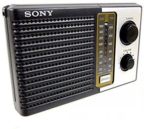 img 4 attached to 📻 Sony ICF-F10: Портативное AM/FM двухдиапазонное батарейное транзисторное радио