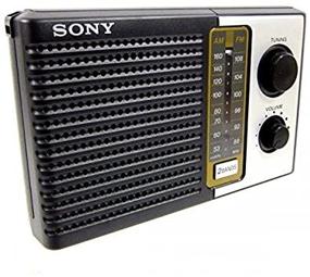 img 2 attached to 📻 Sony ICF-F10: Портативное AM/FM двухдиапазонное батарейное транзисторное радио