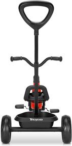 img 2 attached to Joovy 1203 Tricycoo Rorange: Ultimate Fun and Safety in One