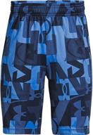 🩳 renegade 3.0 printed shorts for boys by under armour logo