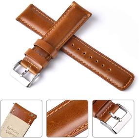 img 1 attached to Ritche Leather Watch - Toffee Color Edition