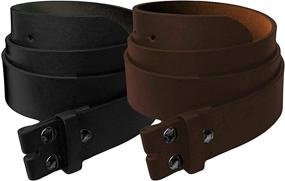 img 1 attached to 🔒. Authentic Smooth Leather Buckle System for Easily Interchangeable Functionality