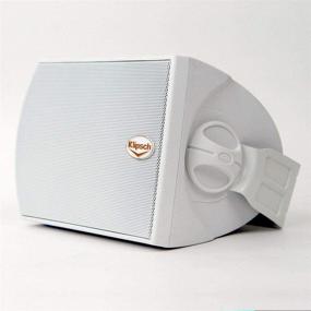 img 2 attached to 🔊 Klipsch AW-400 Outdoor/Indoor Speaker Set - White (Pair)