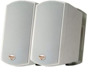 img 1 attached to 🔊 Klipsch AW-400 Outdoor/Indoor Speaker Set - White (Pair)