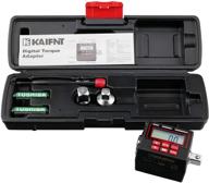 kaifnt k552 digital torque adapter: 3/8-inch 5 to 100 ft·lbs, buzzer/led flash notification - dual direction logo