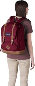 img 1 attached to JanSport JS00T52R CORTLANDT Backpack Black: Sleek, Stylish, and Spacious