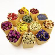 dried flowers and natural herbs: perfect for soap making bliss logo