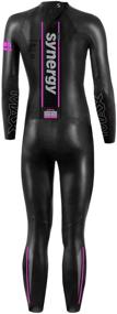 img 3 attached to 🏊 Synergy Triathlon Wetsuit 5/3mm - Women's Endorphin Full Sleeve Smoothskin Neoprene: Perfect for Open Water Swimming, Ironman & USAT Approved