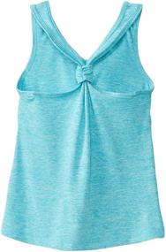 img 1 attached to 🧕 Persian Heather Soffe Knotted Racerback: Girls' Clothing with Enhanced SEO