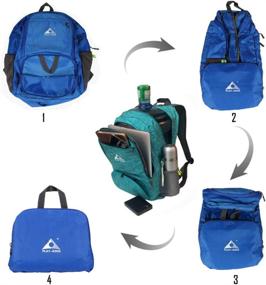 img 1 attached to PLAY KING Foldable Waterproof Backpack Lightweight Outdoor Recreation