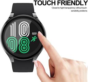 img 1 attached to [4 Pack] Samsung Galaxy Watch 4 40Mm Screen Protector Case Cell Phones & Accessories